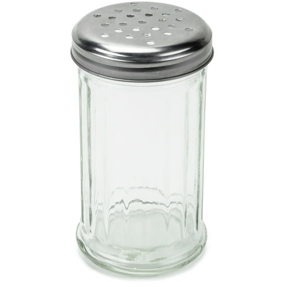 Brybelly KTBL-201 12 oz Glass Cheese Shaker
