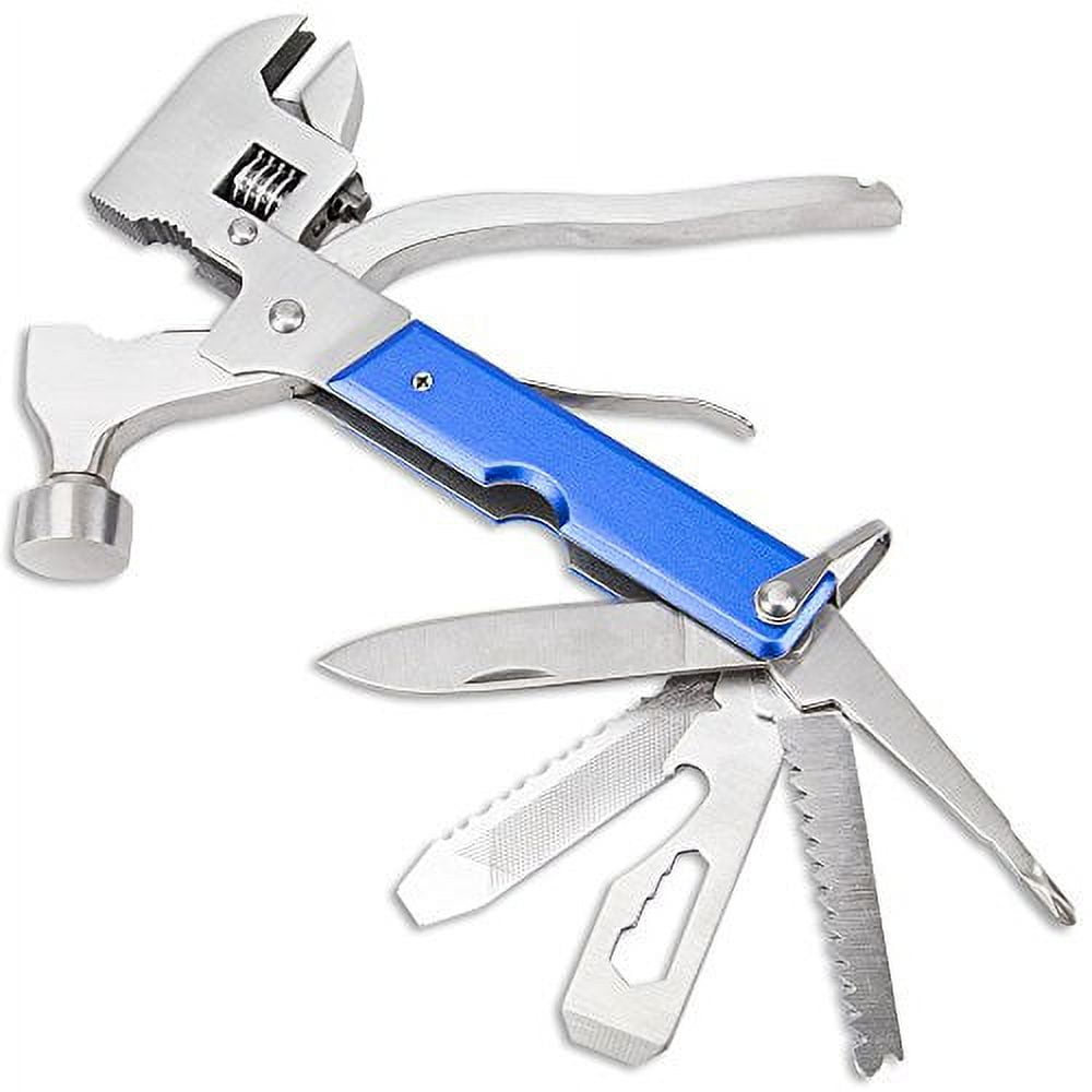 NVX XMTC181 18 in 1 Credit Card Multi-Tool (Bottle Opener, Can Opener, Screwdrivers, Phone Stand & More)