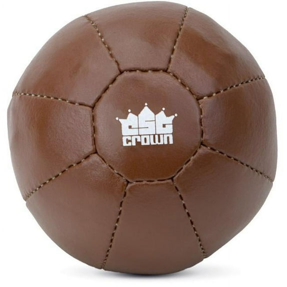 Brybelly 6.6 lbs Leather Medicine Ball