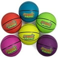 thumbnail image 1 of Brybelly  6 Regulation Size Neon Basketballs - Multi - 9.5in., 1 of 1