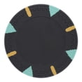 thumbnail image 1 of Brybelly CPBLTS-BLACK-25 Triangle & Stick Blank, Black - Pack of 25, 1 of 8