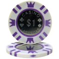 thumbnail image 1 of Brybelly CPCI-1 15 g Coin Inlay Poker Chip, 1 Dollar, 1 of 1