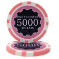 thumbnail image 1 of Brybelly CPEC-Dollar 5000 Eclipse 14 g Poker Chips - 5000 Dollar, 1 of 1