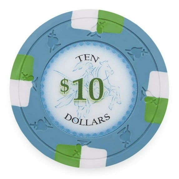 Brybelly CPPK-25 Clay Poker Knights 13.5g Poker Chip (25 Pack)-$10