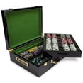 thumbnail image 1 of Brybelly CPPK-500H Claysmith Poker Knights Chip Set In Hi-Gloss Wood Case - 500 Count, 1 of 7