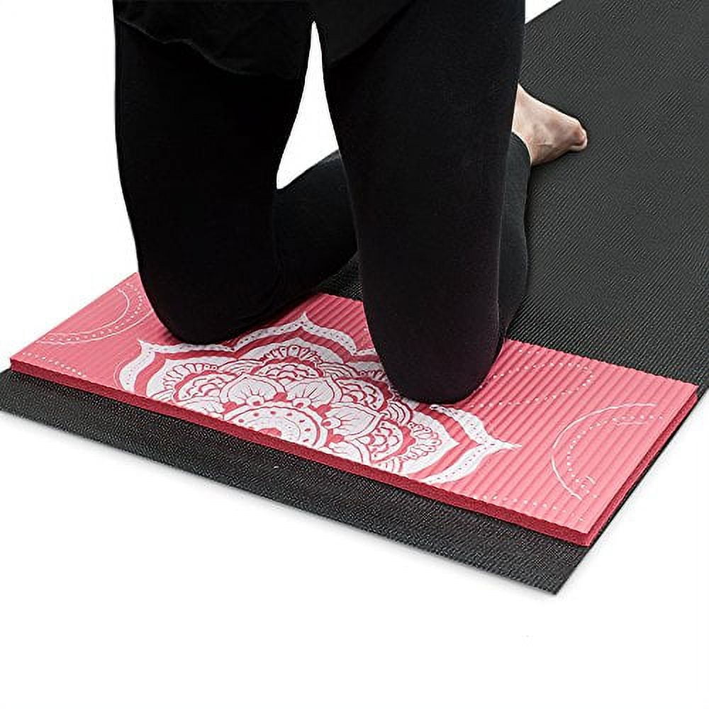 BalanceFrom 7-Piece Set - Include 1/2 Thick Yoga Mat with Carrying Strap,  2 Yoga Blocks, Yoga Mat Towel, Yoga Hand Towel, Yoga Strap and Yoga Knee