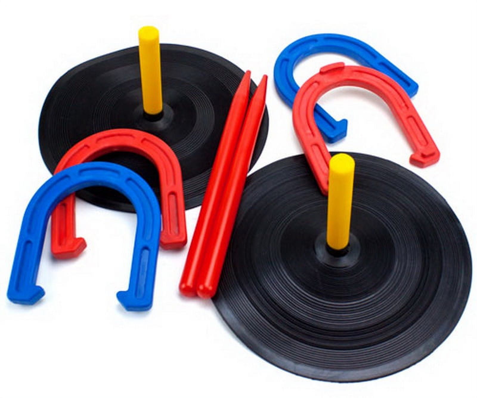 Crown Sporting Goods Deluxe Indoor and Outdoor Horseshoe Game Set