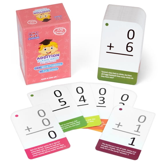 Brybelly EFLC-103 Addition Flash Cards