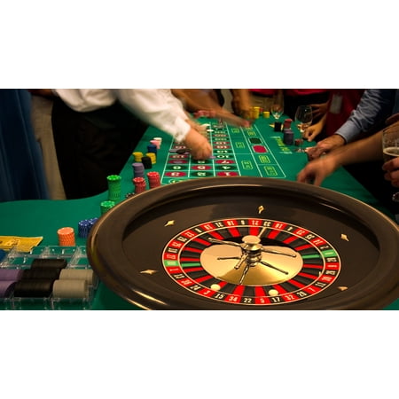 Brybelly GROU-001 18 in. Premium Bakelite Roulette Wheel with 2 Roulette Balls