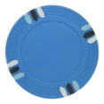 thumbnail image 1 of Brybelly Holdings CPBL12-LightBlue-25 Roll of 25 - Light Blue Blank Claysmith 12 Stripe Poker Chip, 1 of 8
