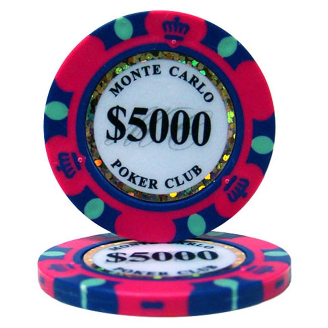 Brybelly Holdings CPMC500025 14 g Monte Carlo Poker Chips Dollar