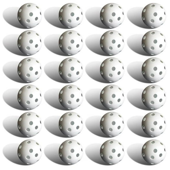 Brybelly Holdings SWIF-102 24 Polyurethane White Plastic Golf Balls