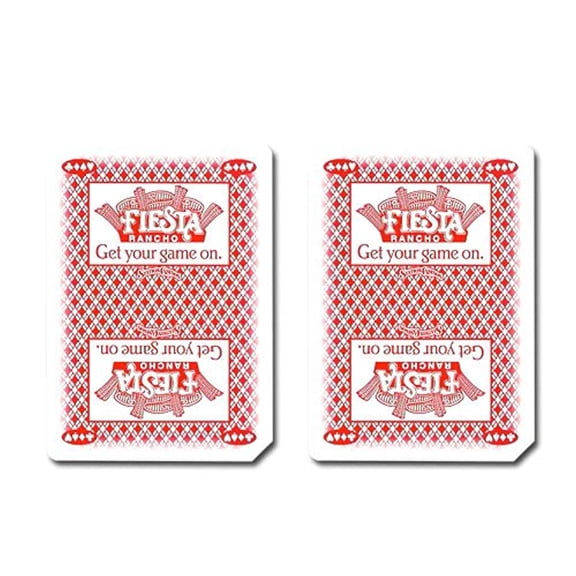 Single Deck Used in Casino Playing Cards Fiesta Rancho