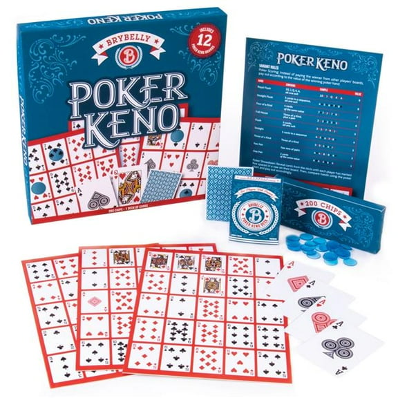 Brybelly Poker Keno Game Set