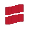 thumbnail image 1 of Brybelly BRY003938U Poker Plastic Cut Cards, Red, 1 of 1