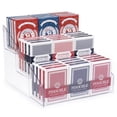 thumbnail image 1 of Brybelly RDIS-001-R Playing Card Display Rack Bundled with Cards, 1 of 1
