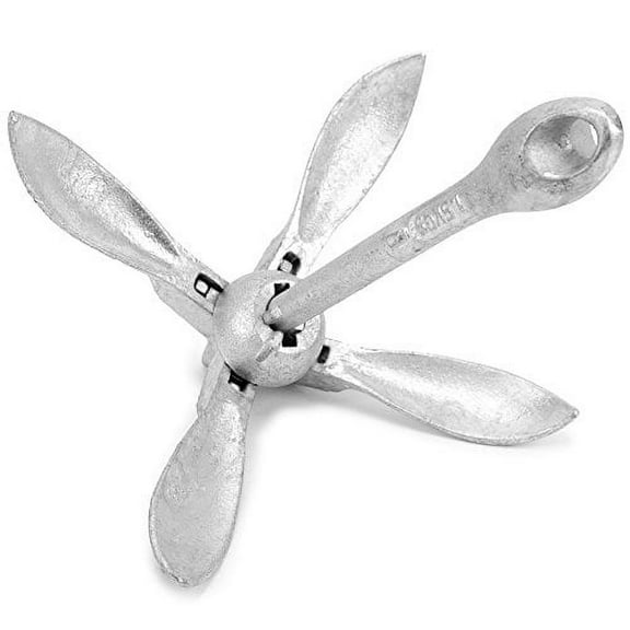 Brybelly SBOA-102 3 lbs Folding Grapnel Boat Anchor