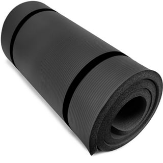 Crown Sporting Goods 15 mm Extra Thick Yoga Mat, Red 