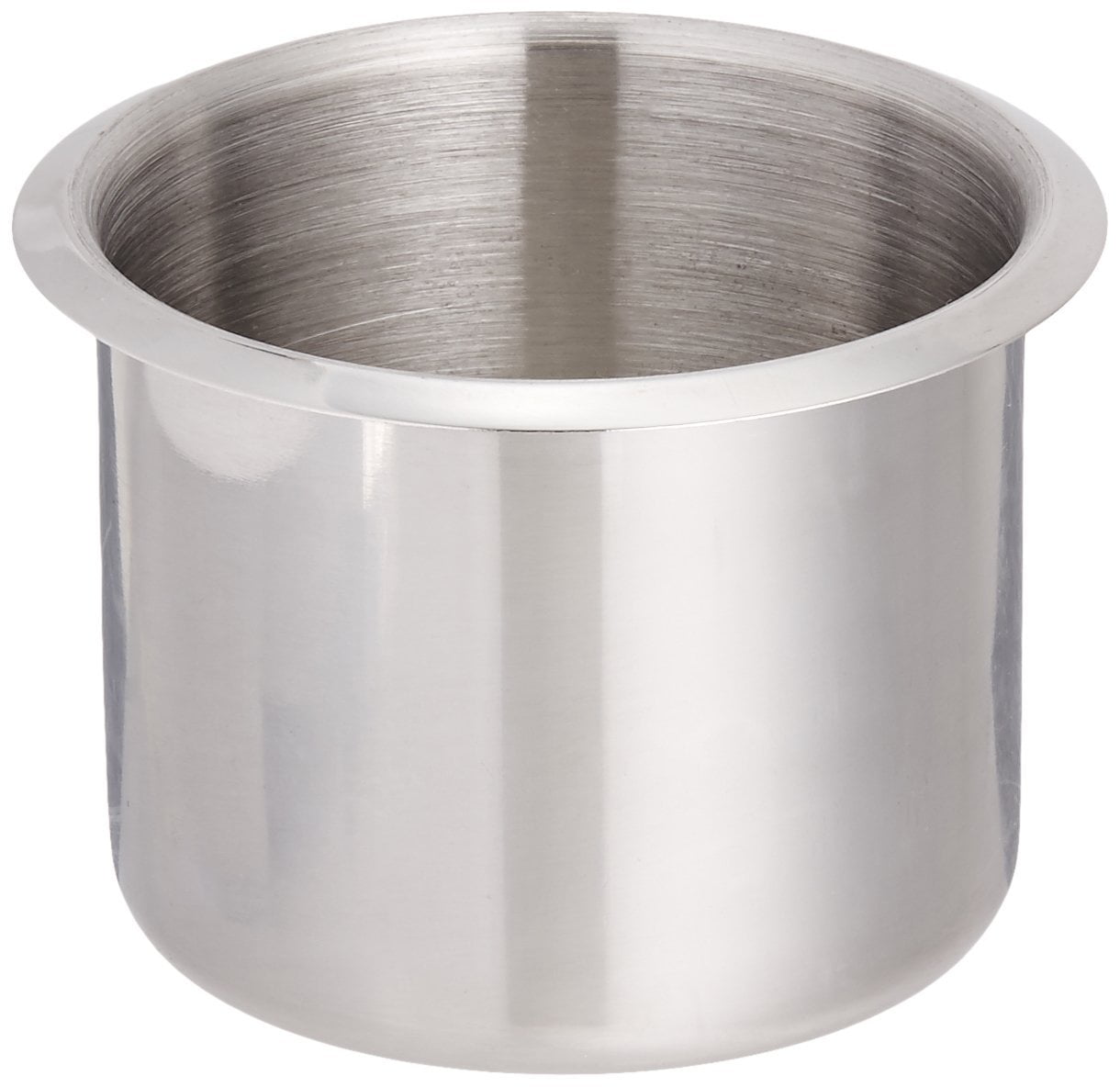Small Silver Stainless Steel Drop-in Cup Holder