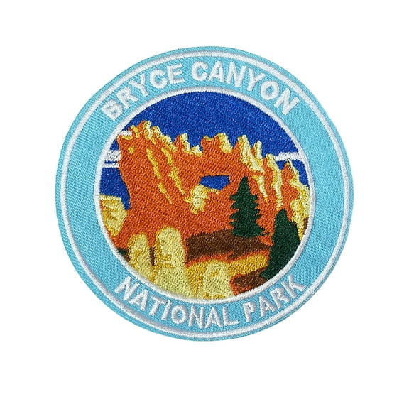 Bryce Canyon National Park Embroidered Patch Iron/SewOn Applique Travel Souvenir