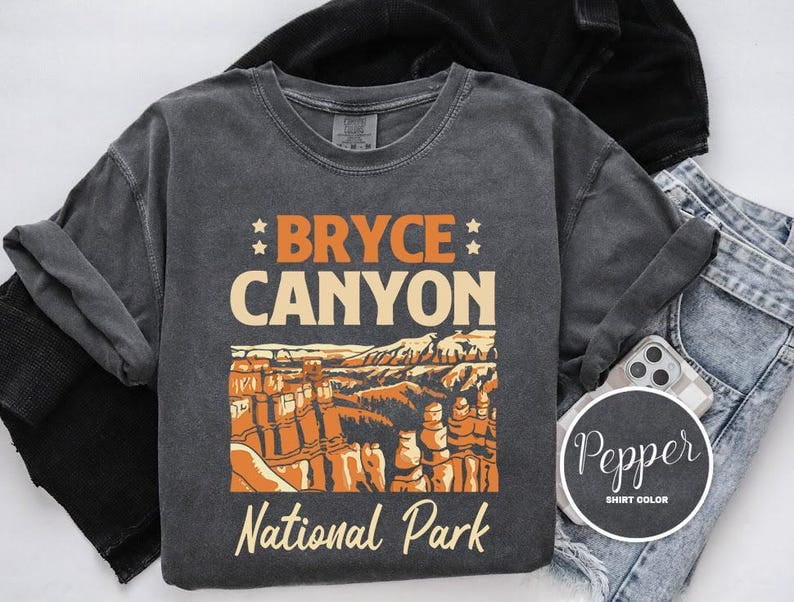 Bryce Canyon National Park Shirt Utah Scenic Red Rock Hoodoo Landscape ...