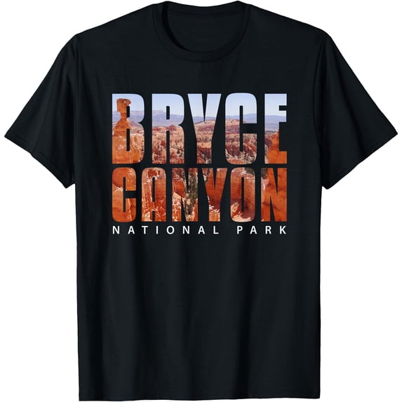 Bryce Canyon National Park-Souvenir Gift-Camping Hiking Unisex T-Shirt for Men Women Kids Toddler,Black Color,Size L