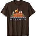 thumbnail image 1 of Bryce Canyon National Park Unisex T-Shirt for Men Women Kids Toddler,Dark Chocolate Color,Size 5XL, 1 of 5
