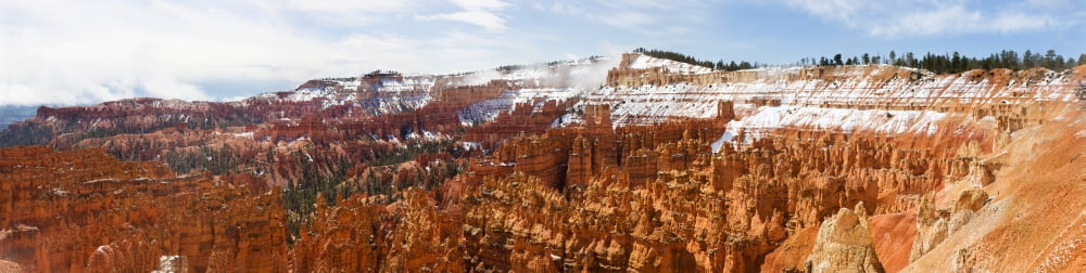 Bryce Canyon National Park Utah USA Canvas Art - Panoramic Images (36 x 12)