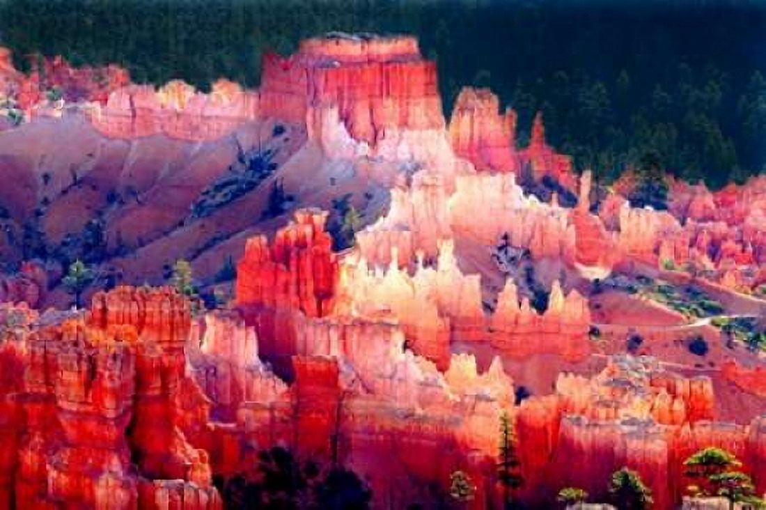 Bryce Canyon Sunrise I Canvas Art - Douglas Taylor (12 x 18)