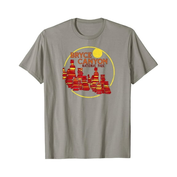 Bryce Canyon - Vintage Hoodoos Graphic T-Shirt