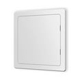 thumbnail image 1 of Bryce Hardware 18" x 18" Plastic Access Panel, White, for Drywall, 1 of 7