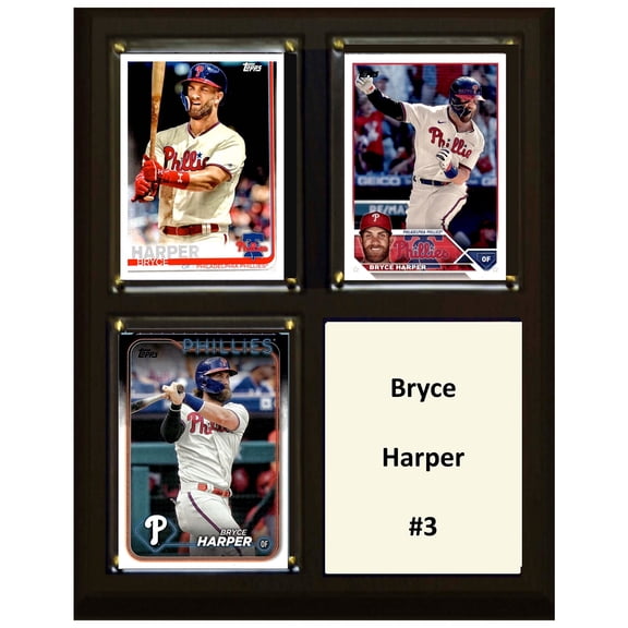 Bryce Harper Philadelphia Phillies 2024 8'' x 10'' Plaque