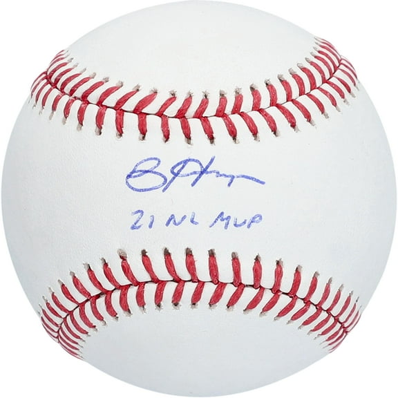 Bryce Harper Philadelphia Phillies Autographed Baseball with "21 NL MVP" Inscription - Fanatics Authentic Certified