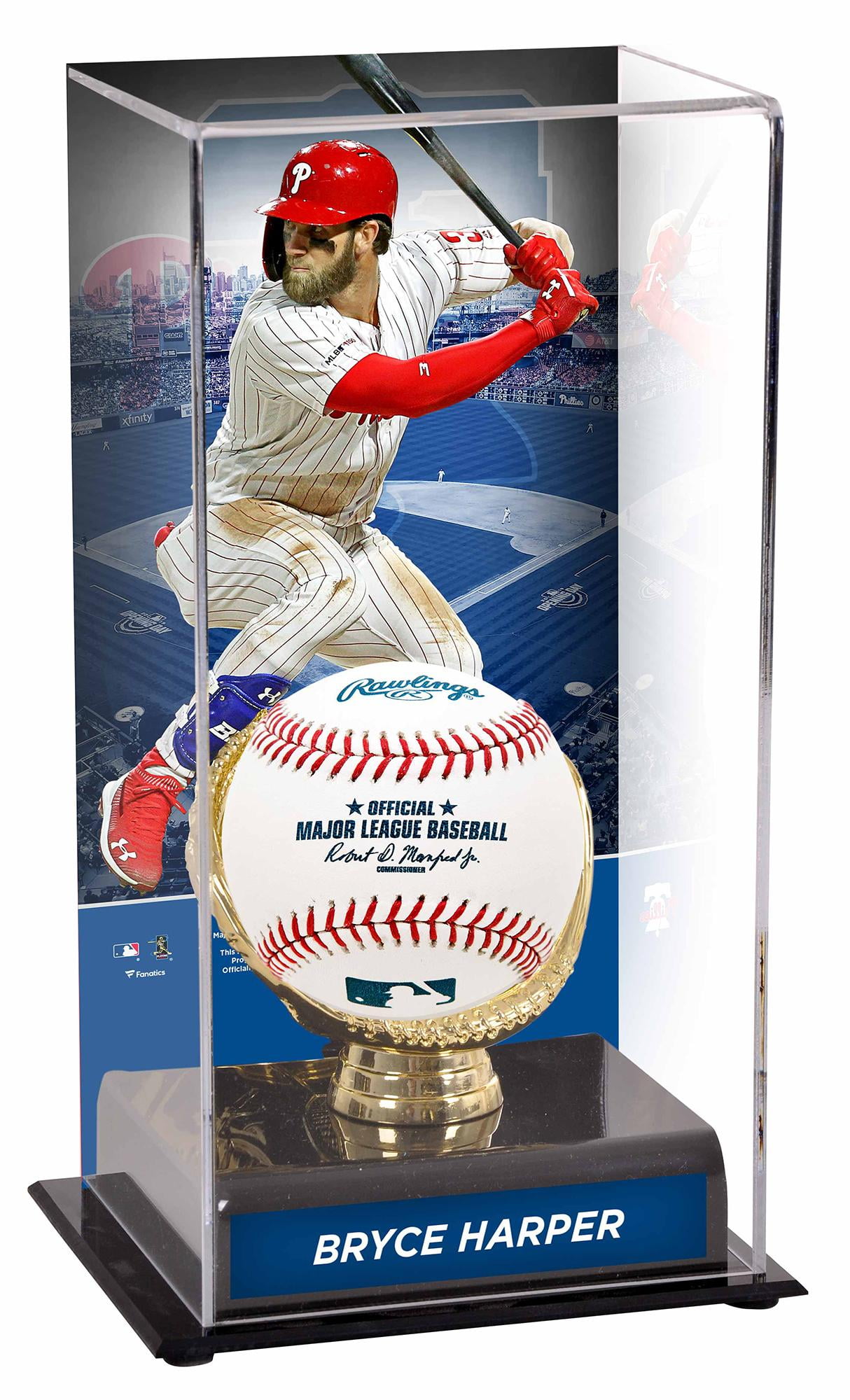 Bryce Harper Philadelphia Phillies Gold Glove Display Case with Image - Fanatics Authentic Certified