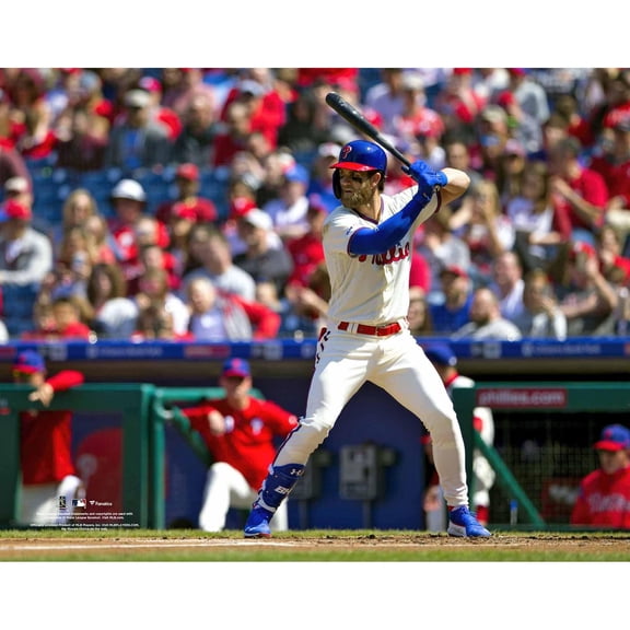 Bryce Harper Philadelphia Phillies Unsigned Batting Stance Photograph