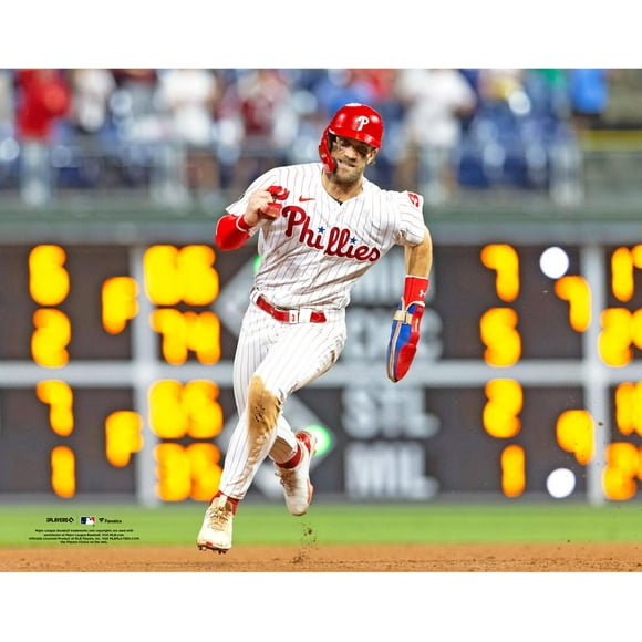 Bryce Harper Philadelphia Phillies Unsigned Game Winning Run vs. Orioles Photograph