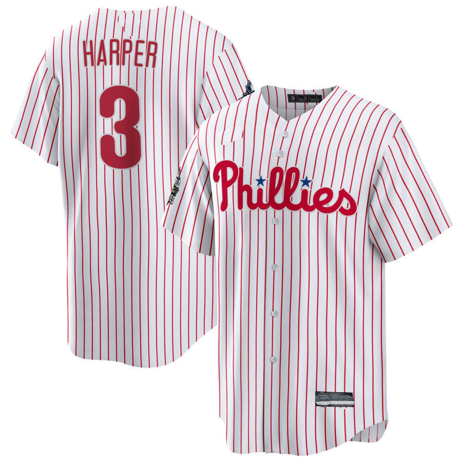 Bryce Harper White Red Cream Light Blue Home Road Alternate City