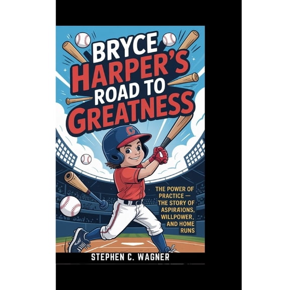 Bryce Harper's Road to Greatness: The Power of Practice - The Story of Aspirations, Willpower, and Home Runs, (Paperback)