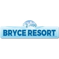 thumbnail image 1 of Bryce Resort Street Sign | Indoor/Outdoor | Skiing Skier Snowboarder Décor for Ski Lodge Cabin Mountian House | SignMission personalized gift, 1 of 5