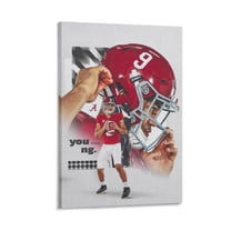 Bryce Young Canvas Poster Poster Decorative Painting Canvas Wall Art Living Room Posters Bedroom Painting 12x18inch(30x45cm)