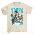 thumbnail image 1 of Bryce Young Cartoon Style Carolina Football T-Shirt, 1 of 2
