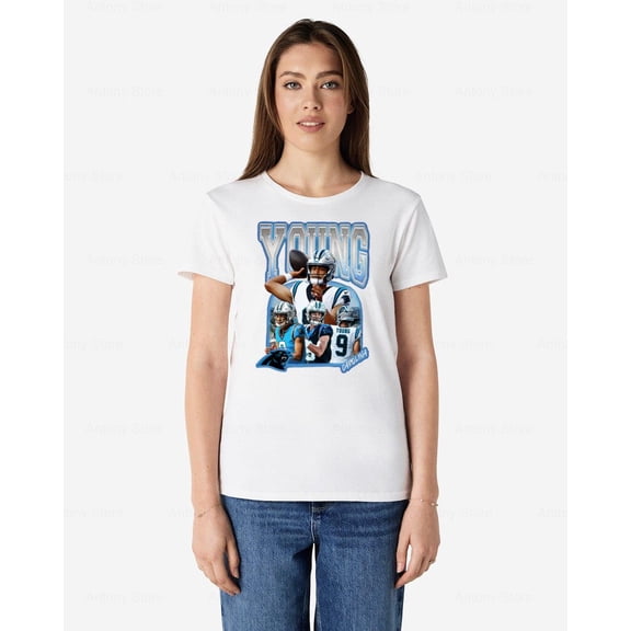 Bryce Young Vintage 90s Style Football Fan Gift Graphic Tee unisex up to 5XL