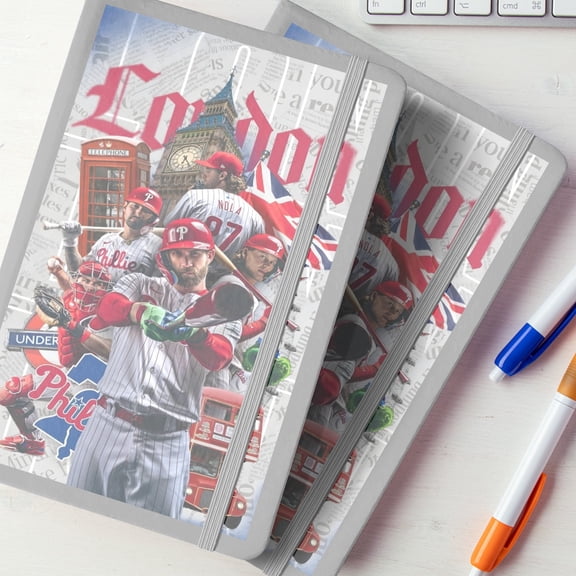 Bryce and Harper Custom Printed Notebook.