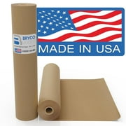 Bryco 18” X 100’ Kraft Paper Roll, Brown