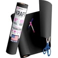 thumbnail image 1 of Bryco Goods Black Kraft Paper Roll - 18 Inch x 100 Feet - USA Made - Wrapping Paper for Packaging, Shipping, Arts & Crafts, Bulletin Board, Decorations, Bouquet, Gift Wrap, 1 of 8