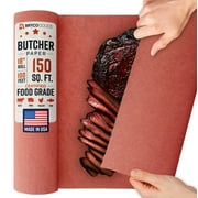 Bryco Goods Pink Butcher Paper Roll for Smoking Meat, 18 Inch x 100 Feet, Made in USA