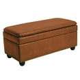 thumbnail image 1 of BrylaneHome 400 Lbs. Weight Capacity Extra Wide Studded Ottoman, 1 of 6