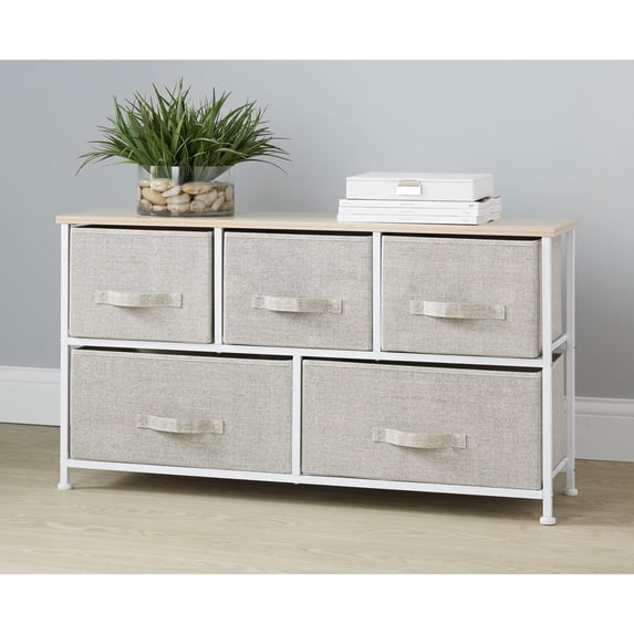 BrylaneHome 5-Drawer Eve Storage Dresser