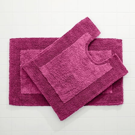 BrylaneHome BH Studio 2 Piece Bath Rug Set