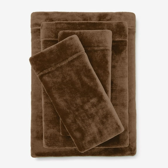 BrylaneHome BH Studio 4 Piece Microfleece Sheet Set